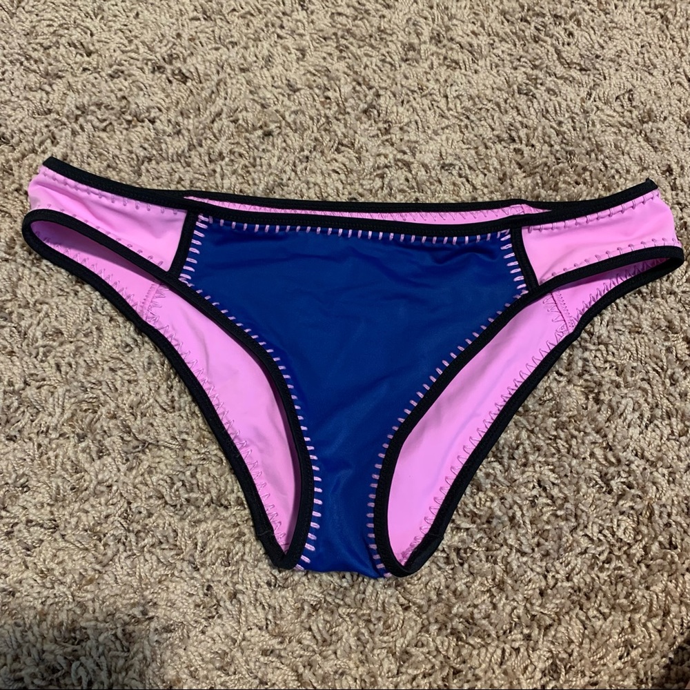 Victorias secret color block bikini bottom